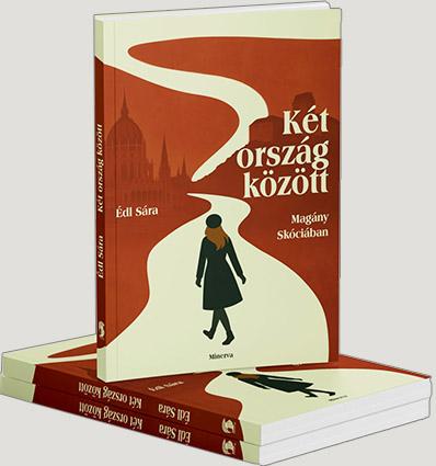 Édl Sára - Két ország között című könyvének 3D látványképe